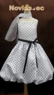 Vestido para damitas de matrimonio