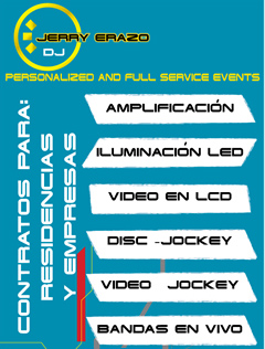 Dis jockey DJ  DJS iluminacion 