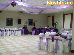 banquete para matrimonio aire libre
