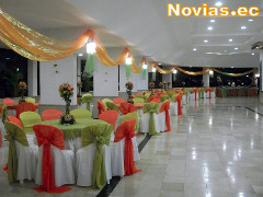 banquete para matrimonio aire libre