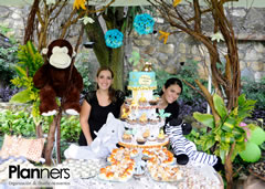 decoracion baby shower safari